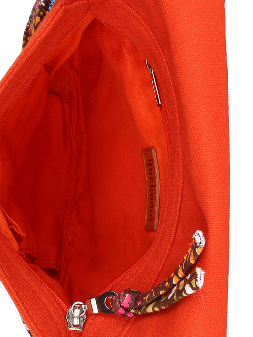 orange canvas sling bag - 11875216 -  Standard Image - 2