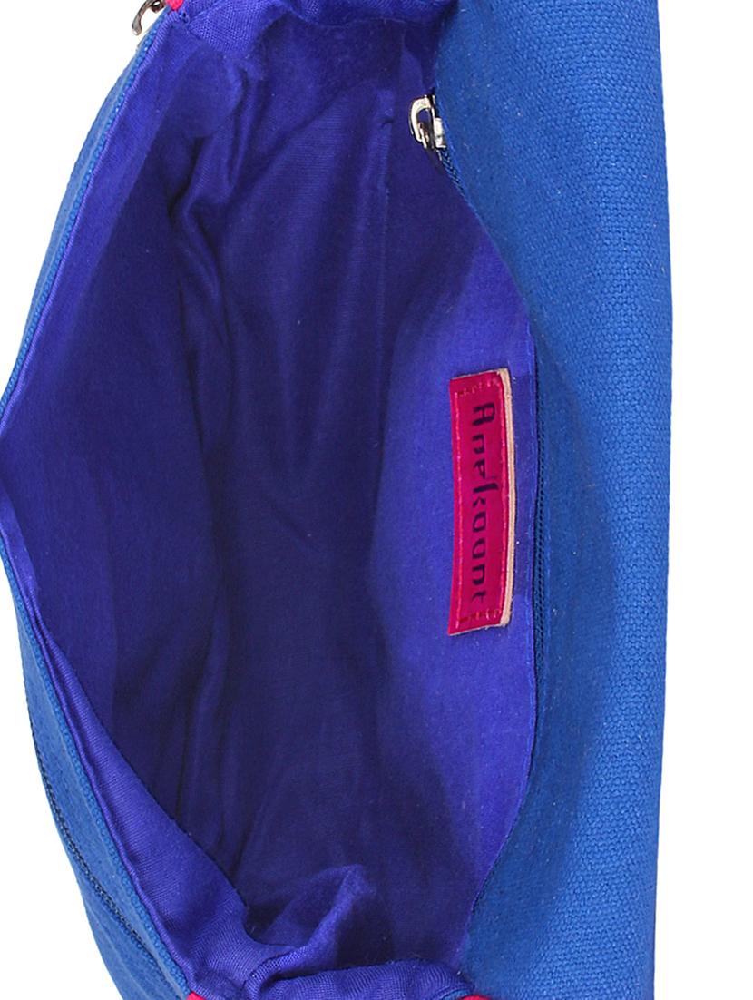 blue printed regular sling bag - 11875225 - Standard Image - 2