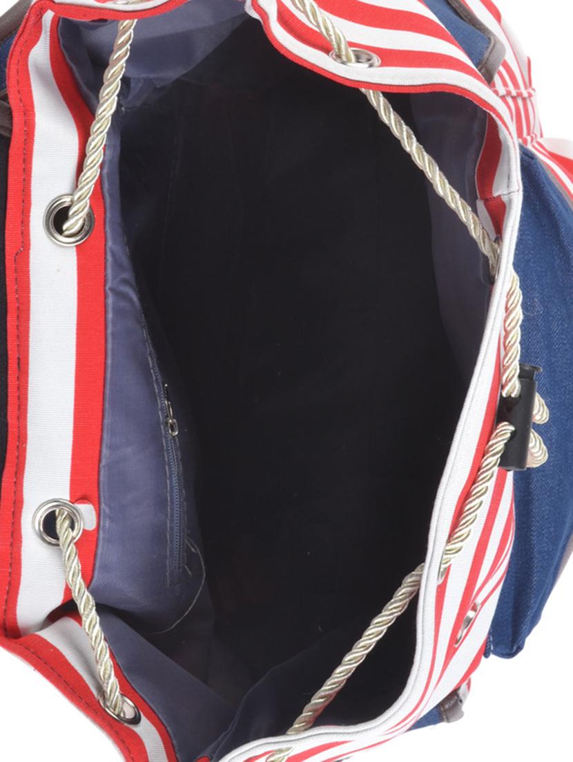 multi colored canvas backpack - 11899350 - Standard Image - 2