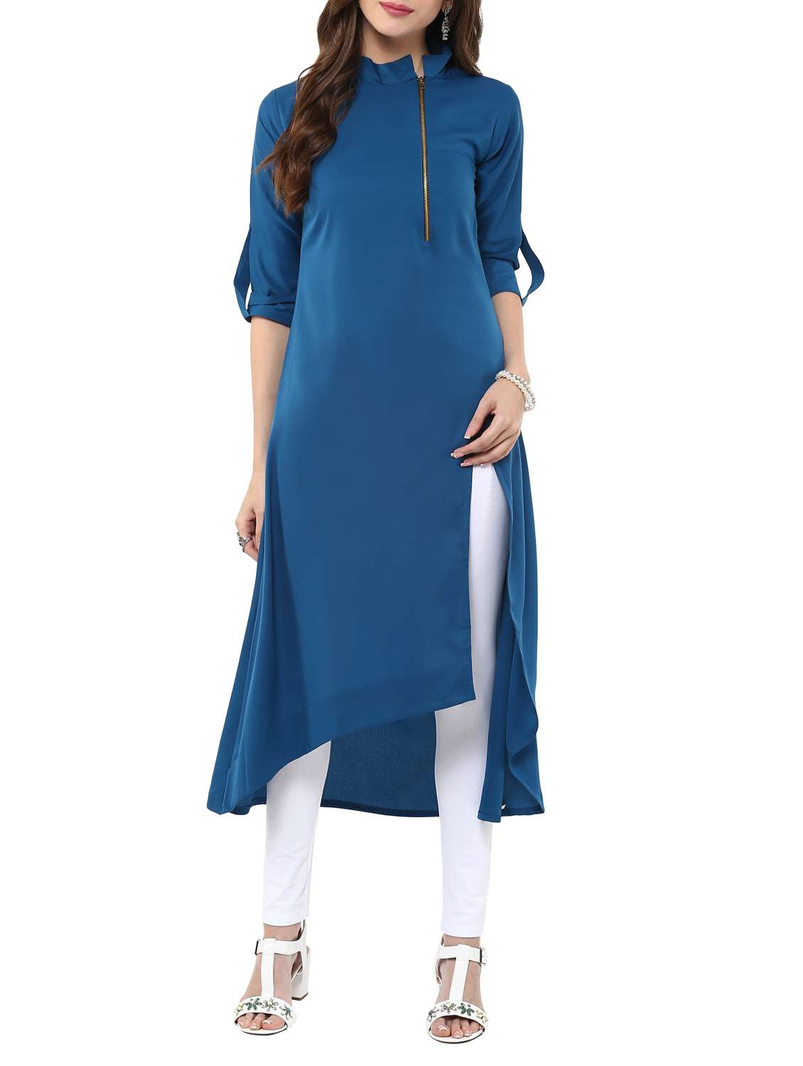 women's asymmetric kurta