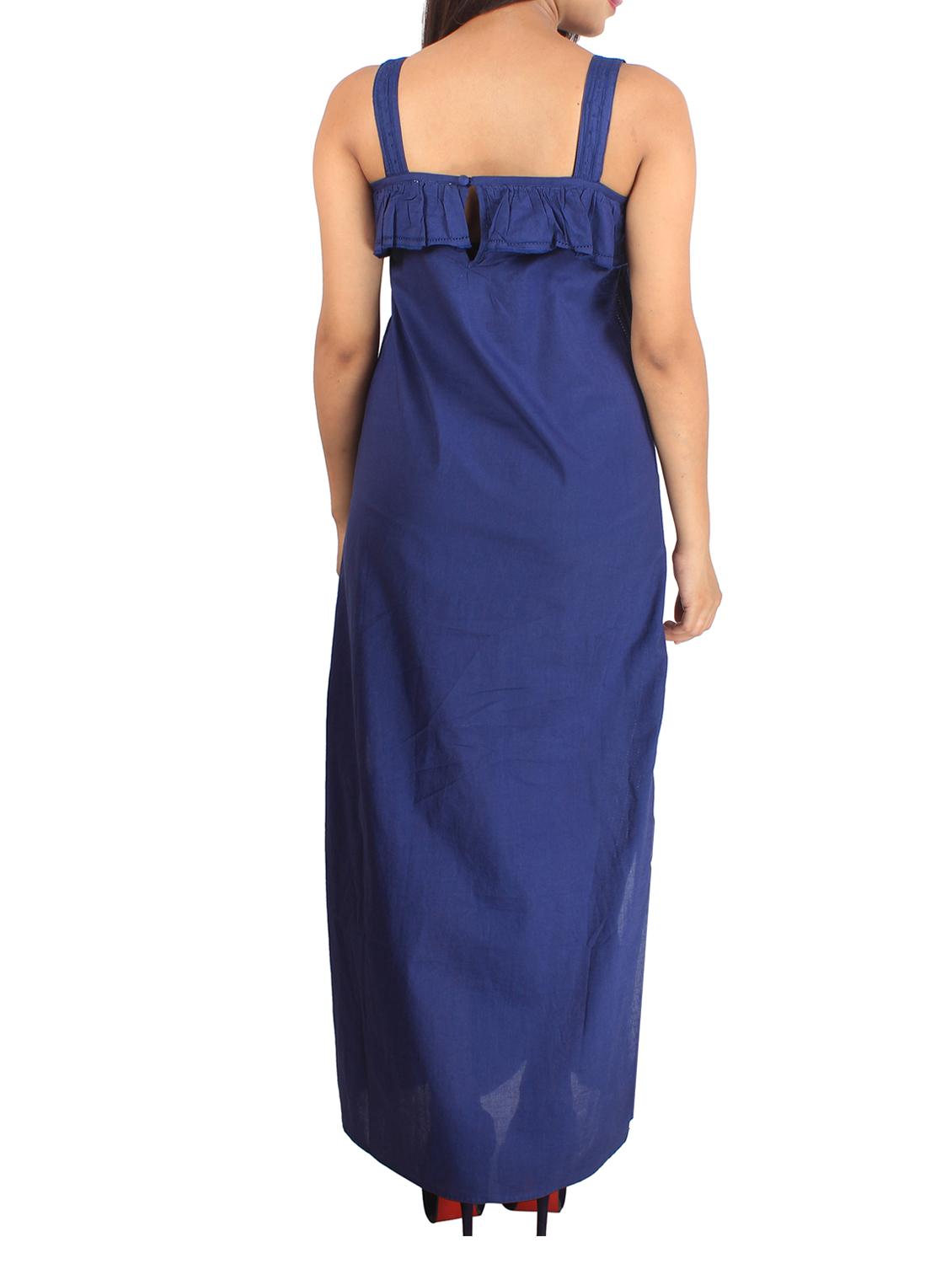blue cotton dress - 11901548 - Standard Image - 2