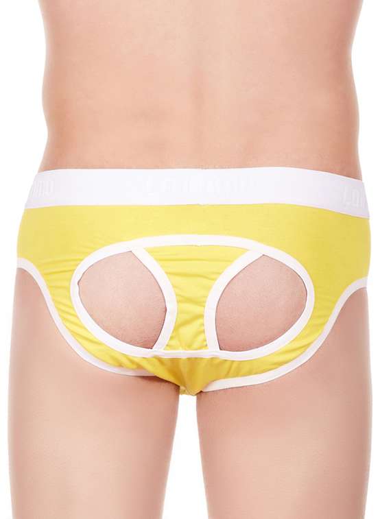 yellow solid hipster brief - 11941860 -  Standard Image - 2