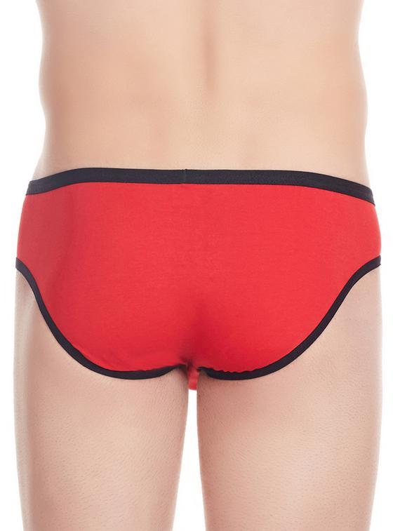 red solid hipster brief - 11941944 - Standard Image - 2