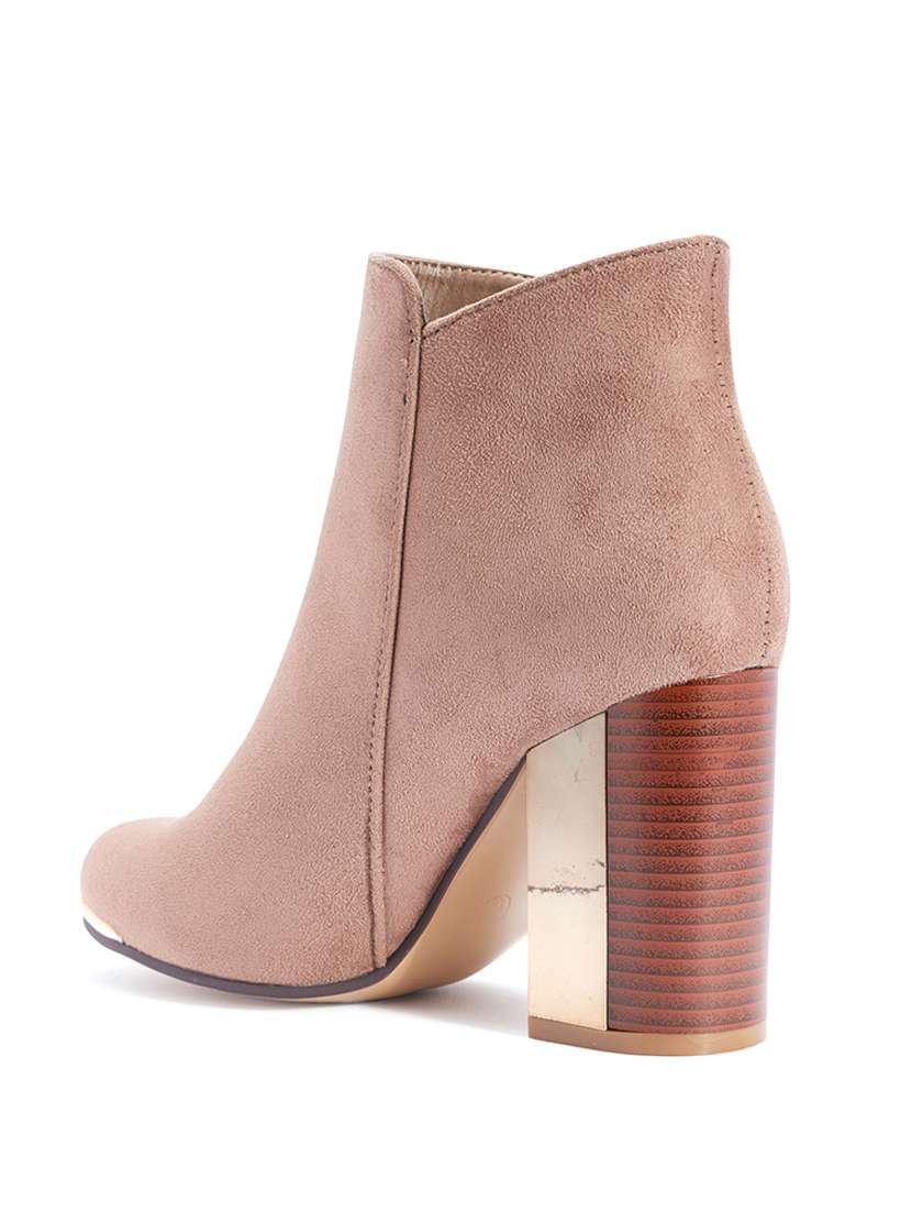 pink synthetic ankle boot - 11946178 -  Standard Image - 2