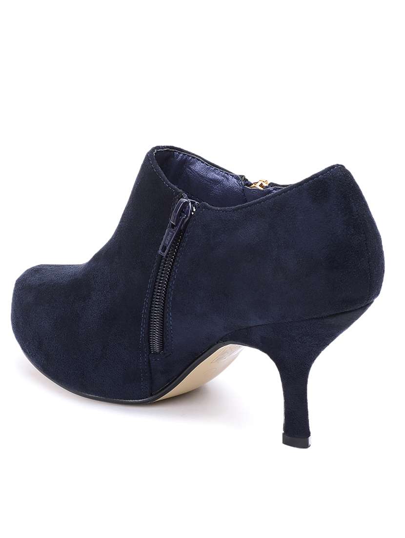 navy suede ankle boot - 11946182 -  Standard Image - 2