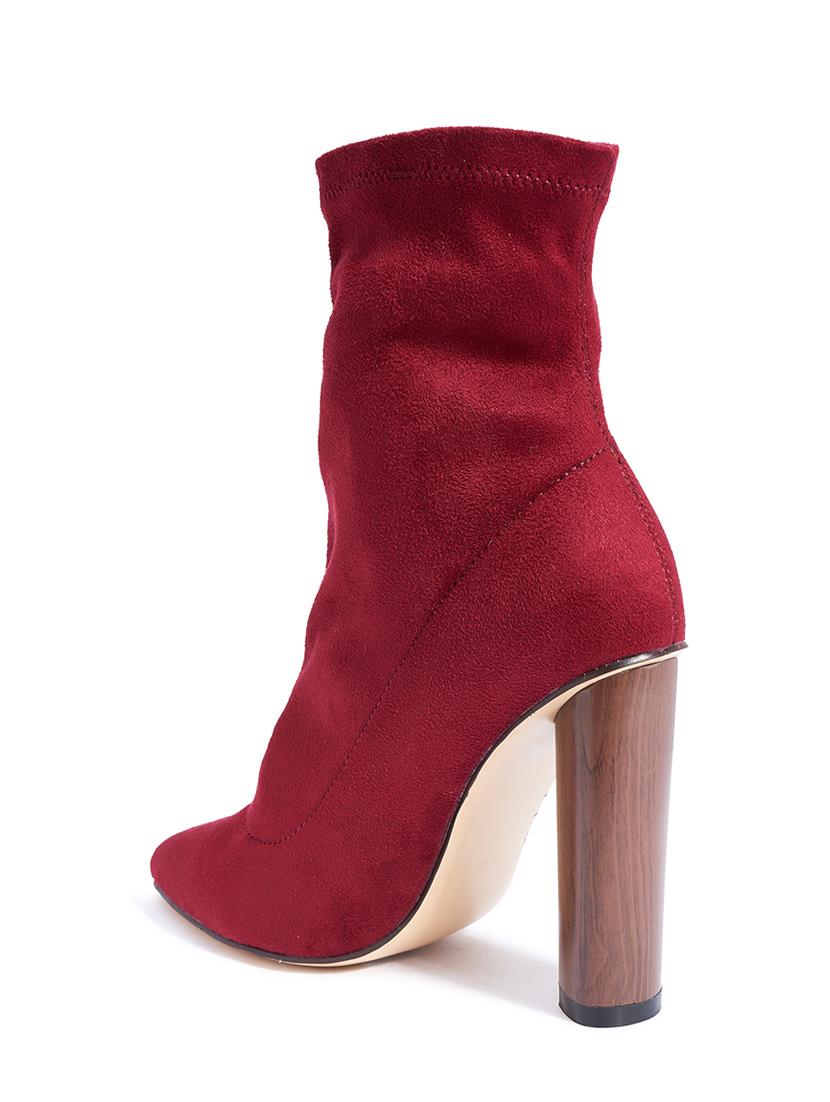 maroon ankle boot - 11946224 - Standard Image - 2