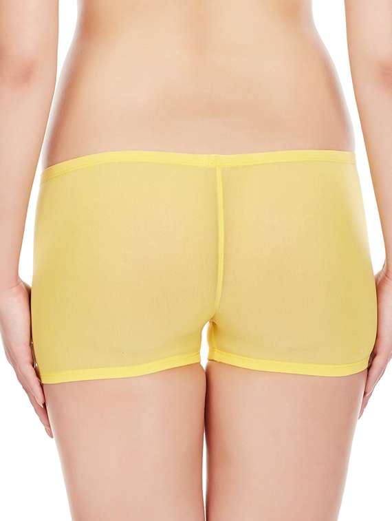 mid rise solid boy shorts - 11951936 - Standard Image - 2