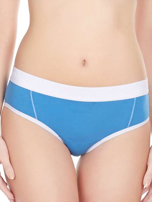 cutout detail contrast tapping hipster panty