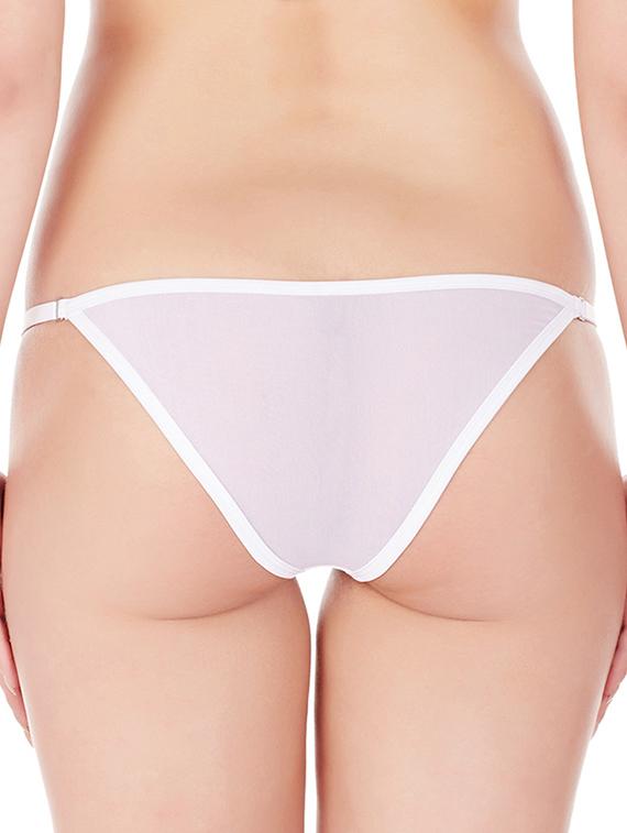 low rise sheered thong panty - 11952003 - Standard Image - 2