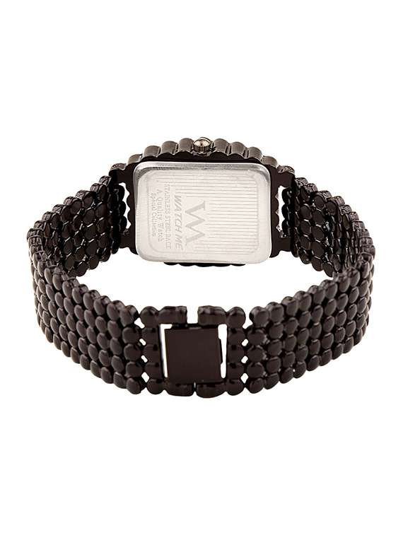 black studded stainless steel wrist watch - 11960392 -  Standard Image - 2