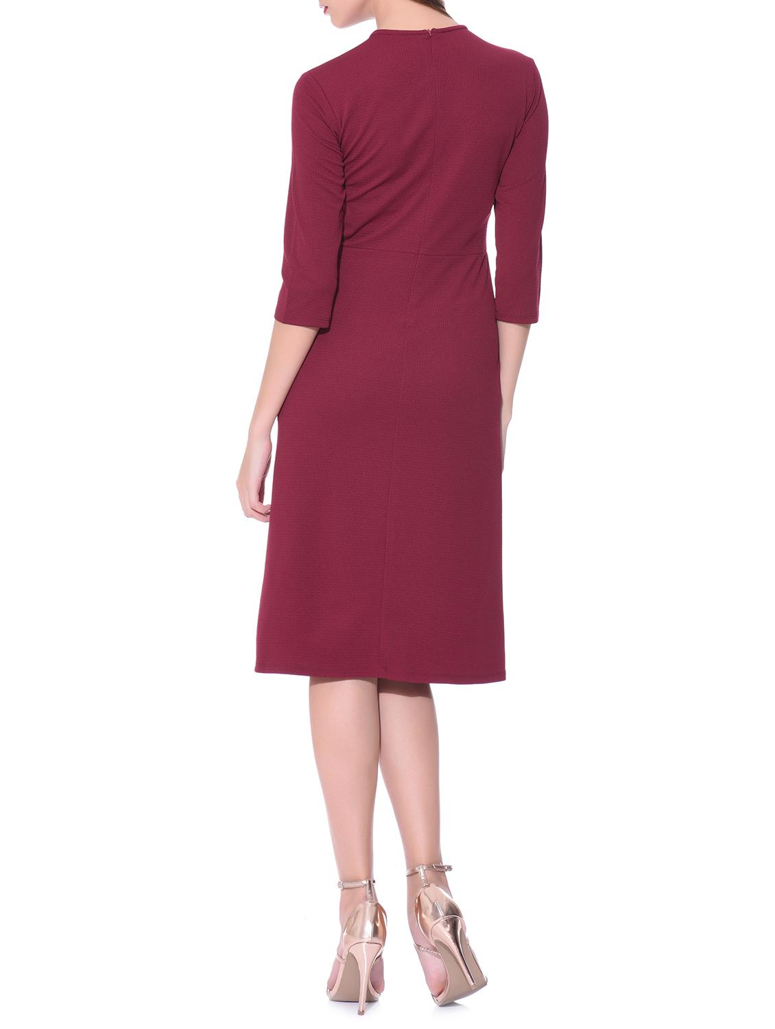 solid maroon dress - 11960564 - Standard Image - 2