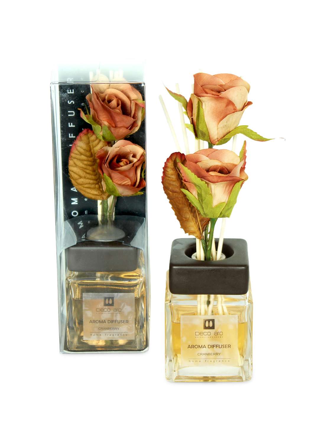 multicolour fragrant wood glass evergreen diffuser