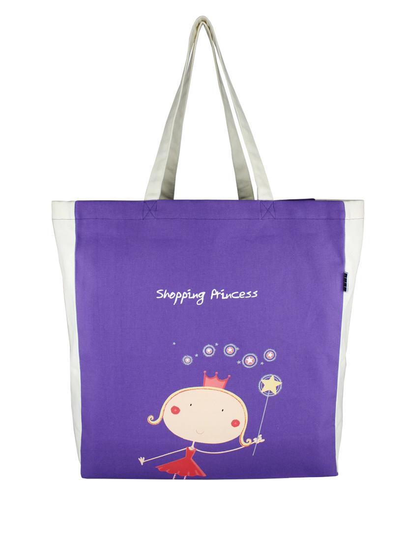 yolo women's shopping princess medium fashion tote bag