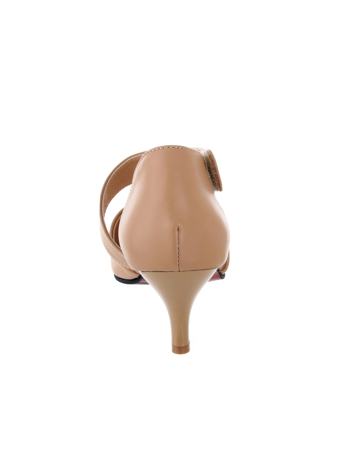 beige leatherette pump - 12086798 - Standard Image - 2