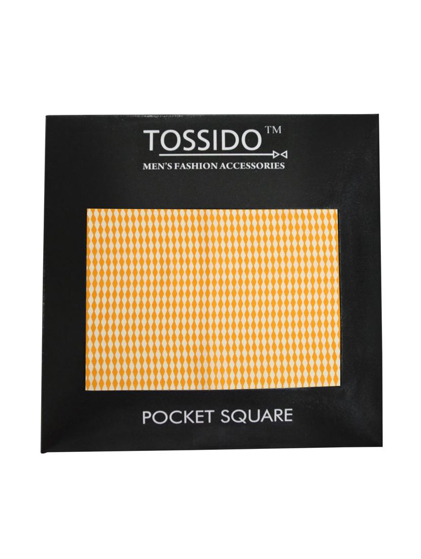 yellow micro fiber pocketsquare - 12114824 - Standard Image - 2
