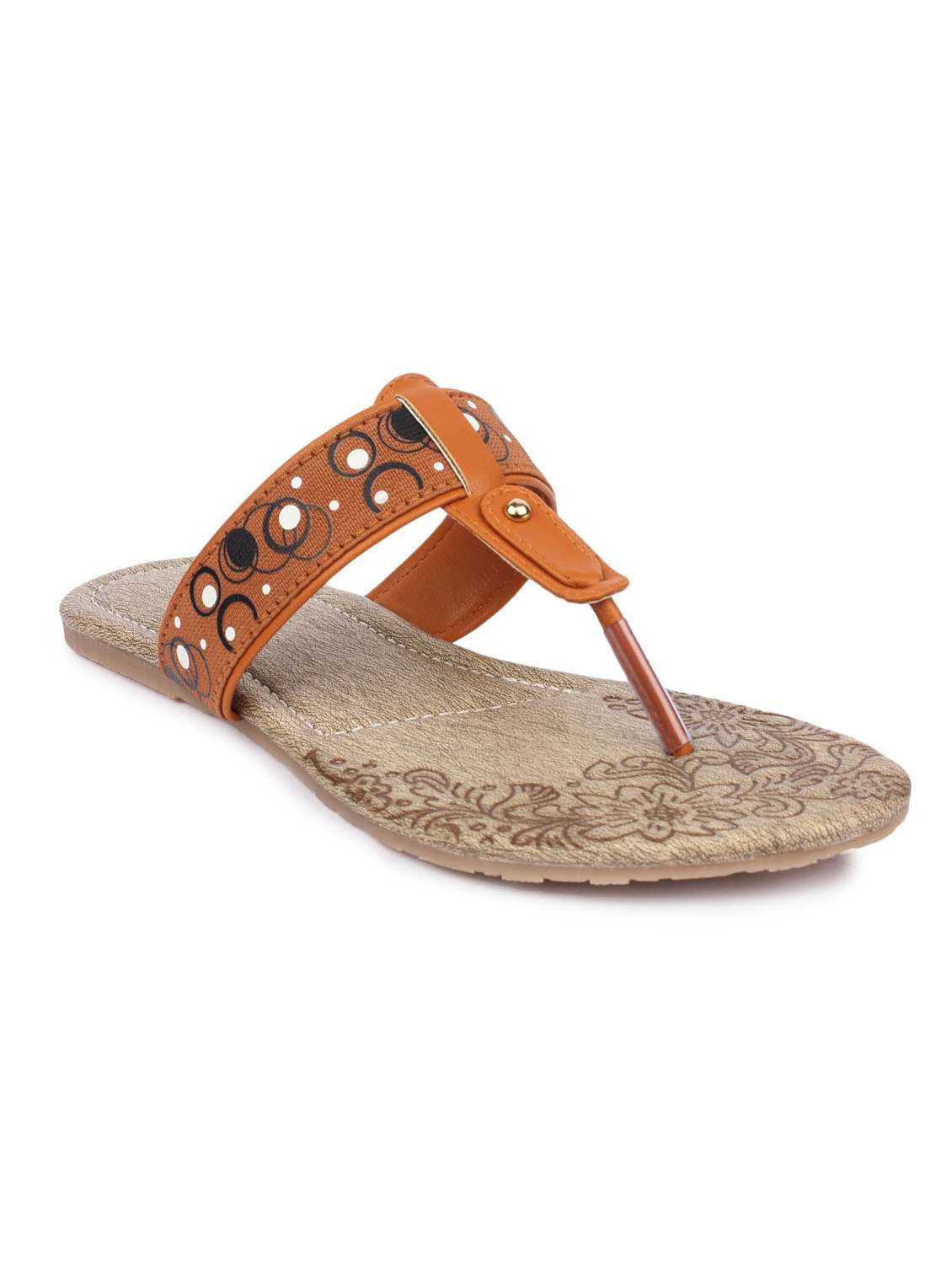 tan suede sandal