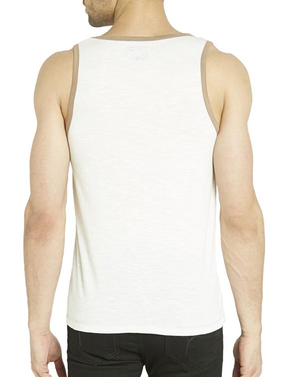 white cotton vest - 12154164 - Standard Image - 2