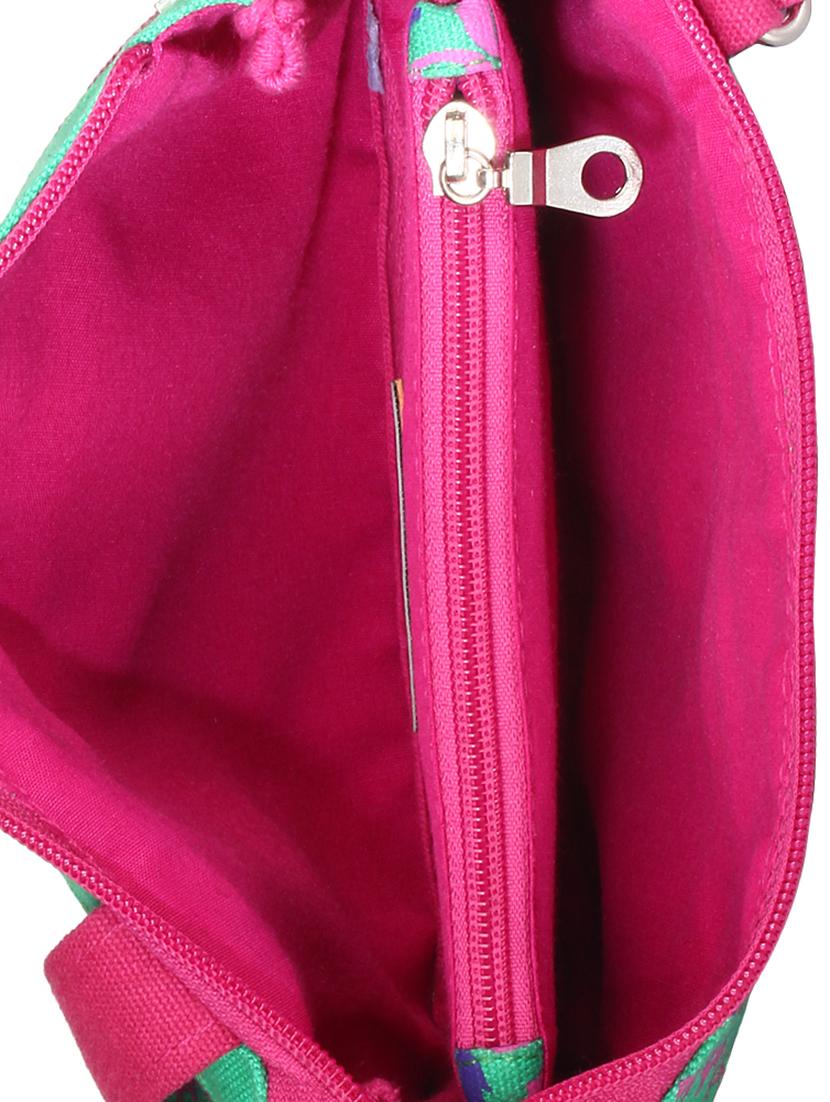 multi printed canvas sling bag - 12155972 -  Standard Image - 2