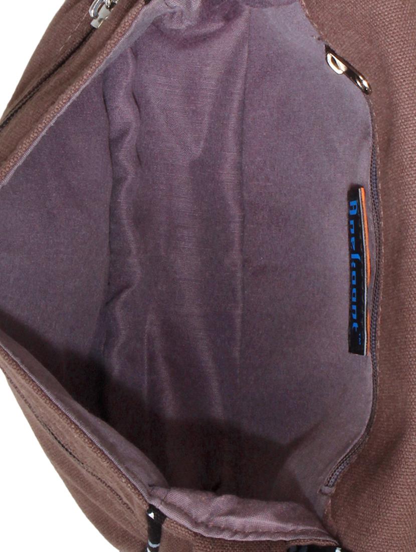 brown printed regular sling bag - 12155985 -  Standard Image - 2