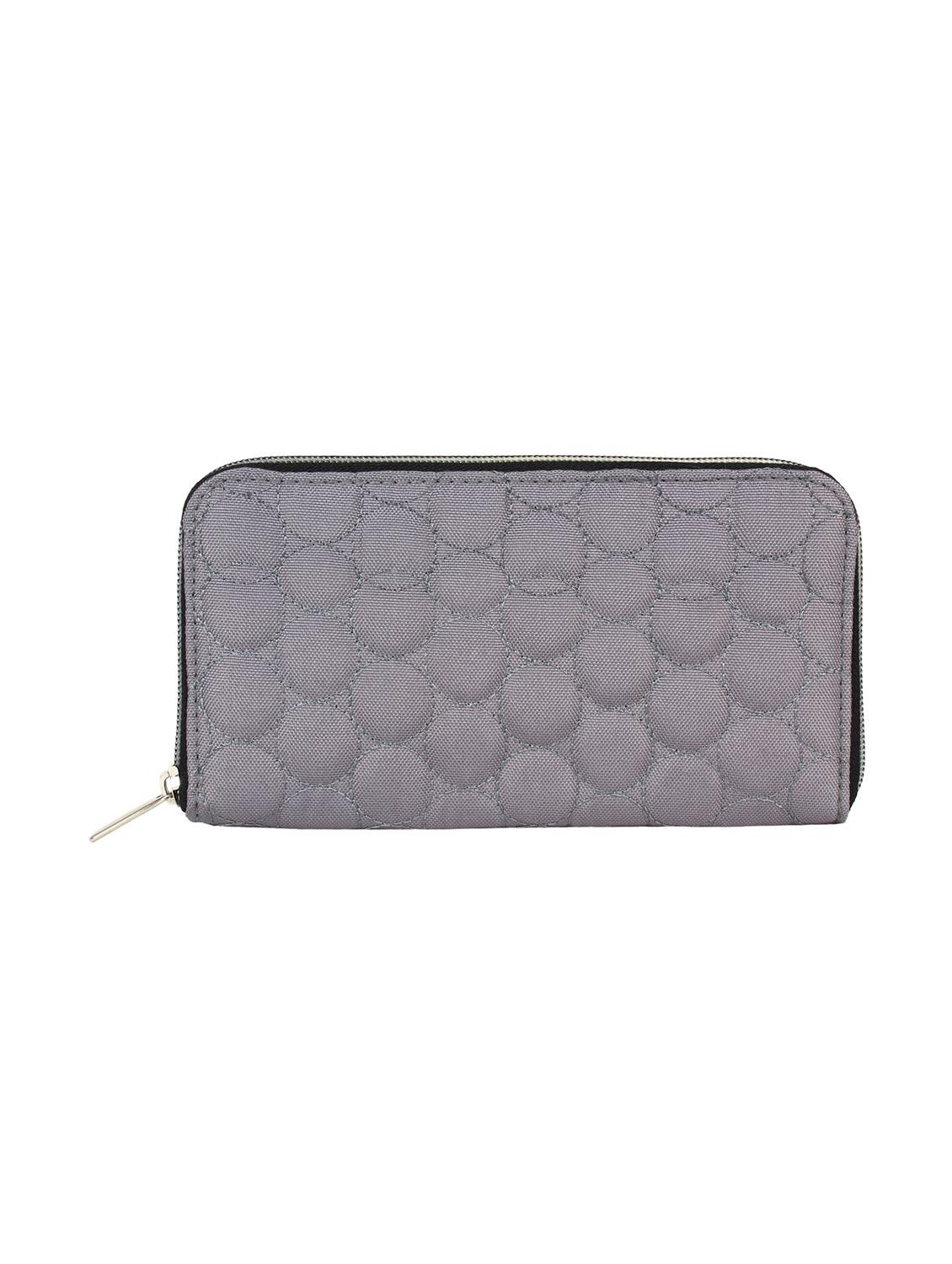 grey polyester wallet - 12155989 - Zoom Image - 0