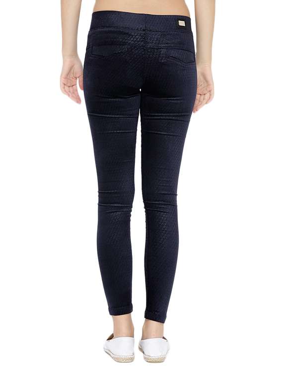 navy blue cotton jeggings - 12165440 -  Standard Image - 2