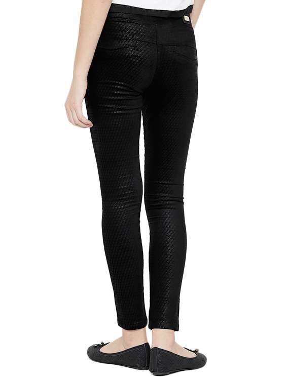 black cotton jeggings - 12165441 -  Standard Image - 2