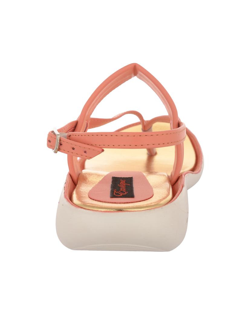 pink back strap synthetic sandal - 12165550 - Standard Image - 2