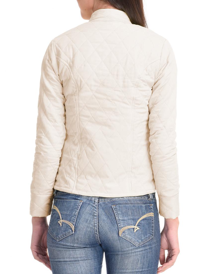 cream polyester jacket - 12167208 - Standard Image - 2