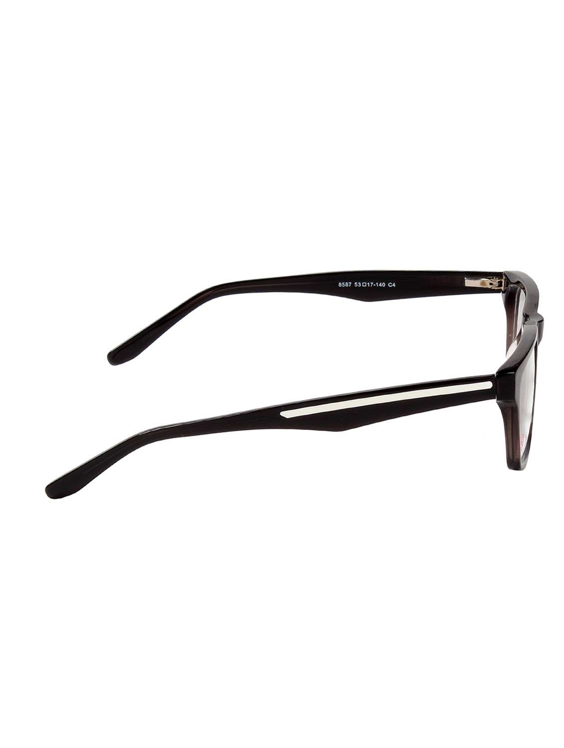 black plastic rectangle spectacle frame - 12170025 -  Standard Image - 2