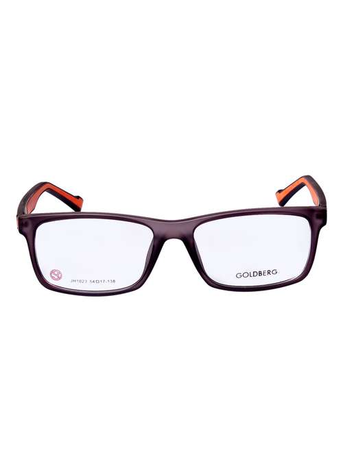 grey plastic wayfarer spectacle frame - 12170071 -  Standard Image - 0