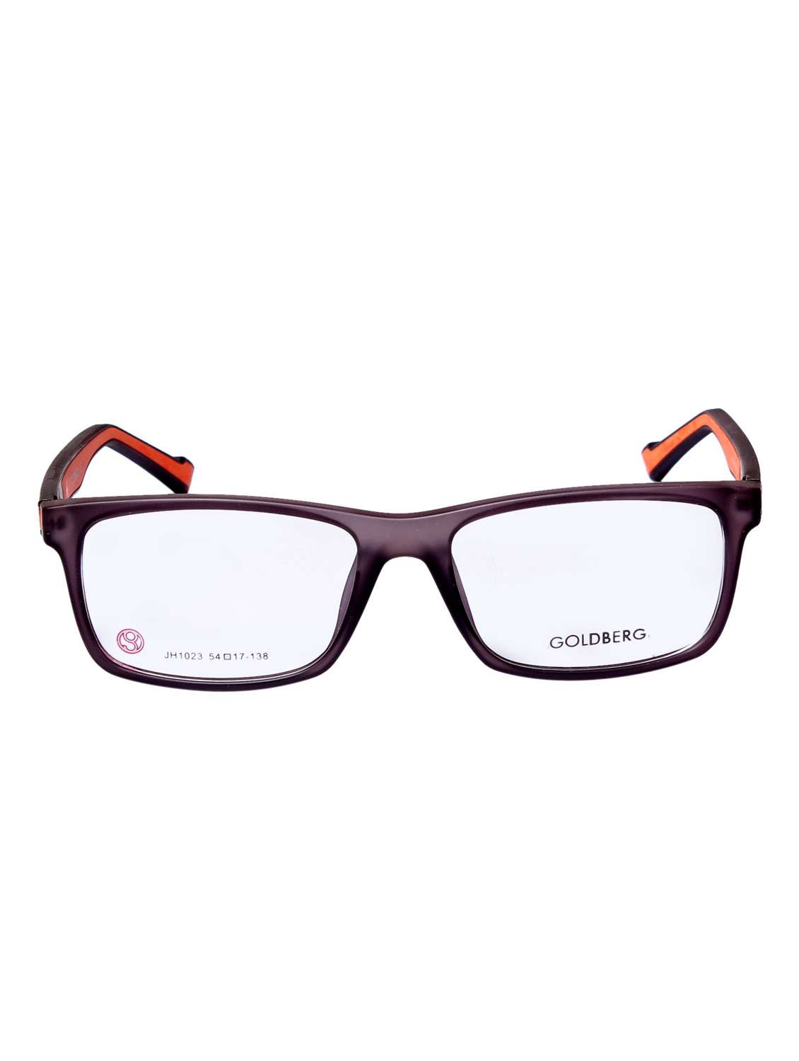 grey plastic wayfarer spectacle frame