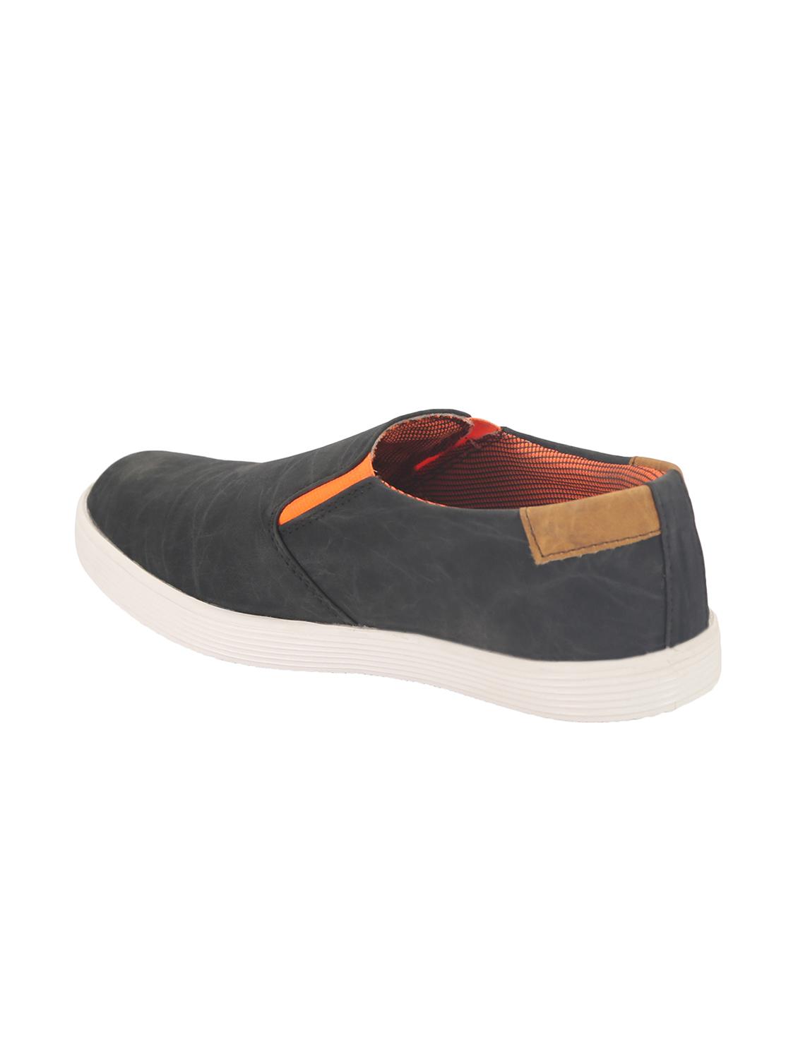 grey leatherette casua slipon - 12185245 - Standard Image - 2