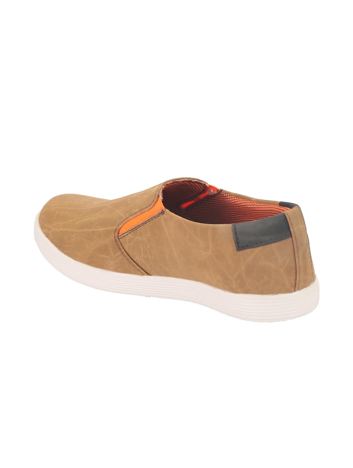 tan leatherette casual slipon - 12185246 - Standard Image - 2