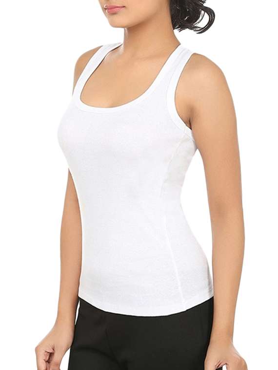 set of 2 multicolored cotton camisoles  - 12203655 -  Standard Image - 2