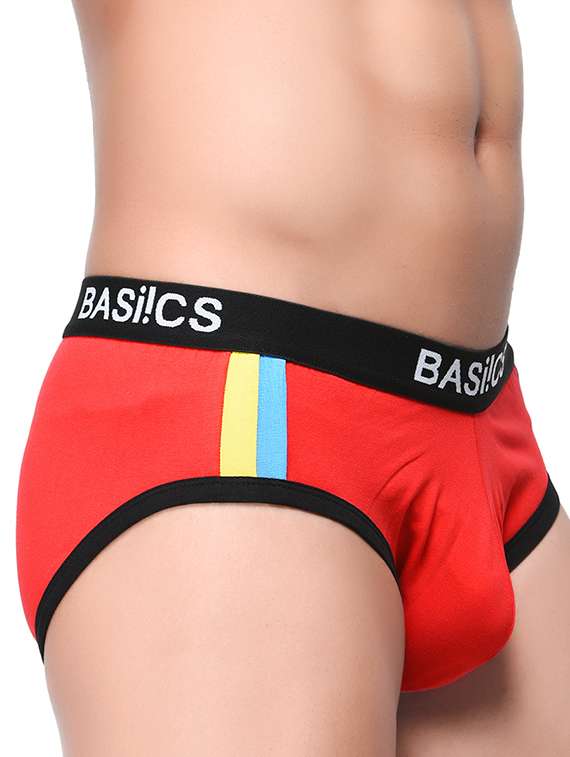 multi colored cotton brief - 12204940 -  Standard Image - 2