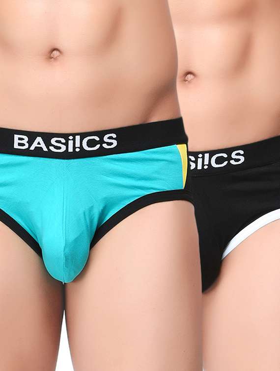 multi colored cotton brief