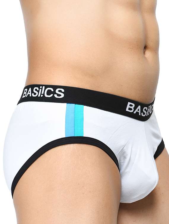 white cotton brief - 12205065 -  Standard Image - 2