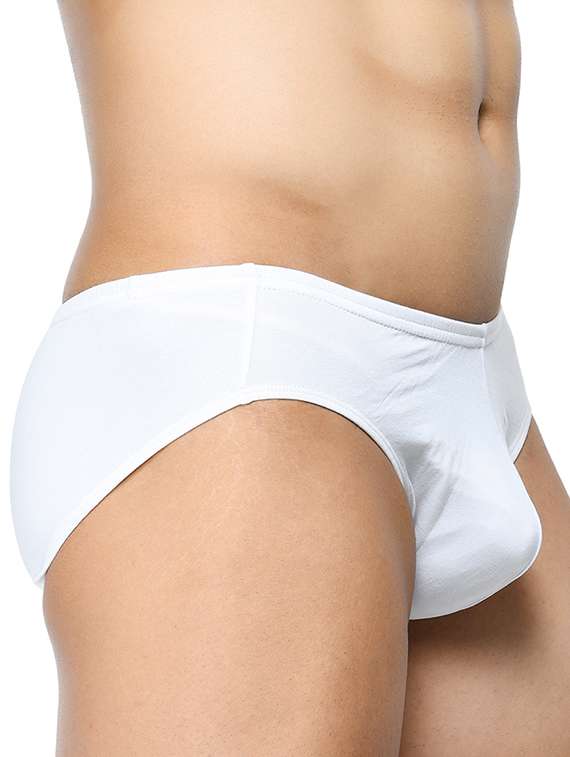 white cotton brief - 12205069 -  Standard Image - 2