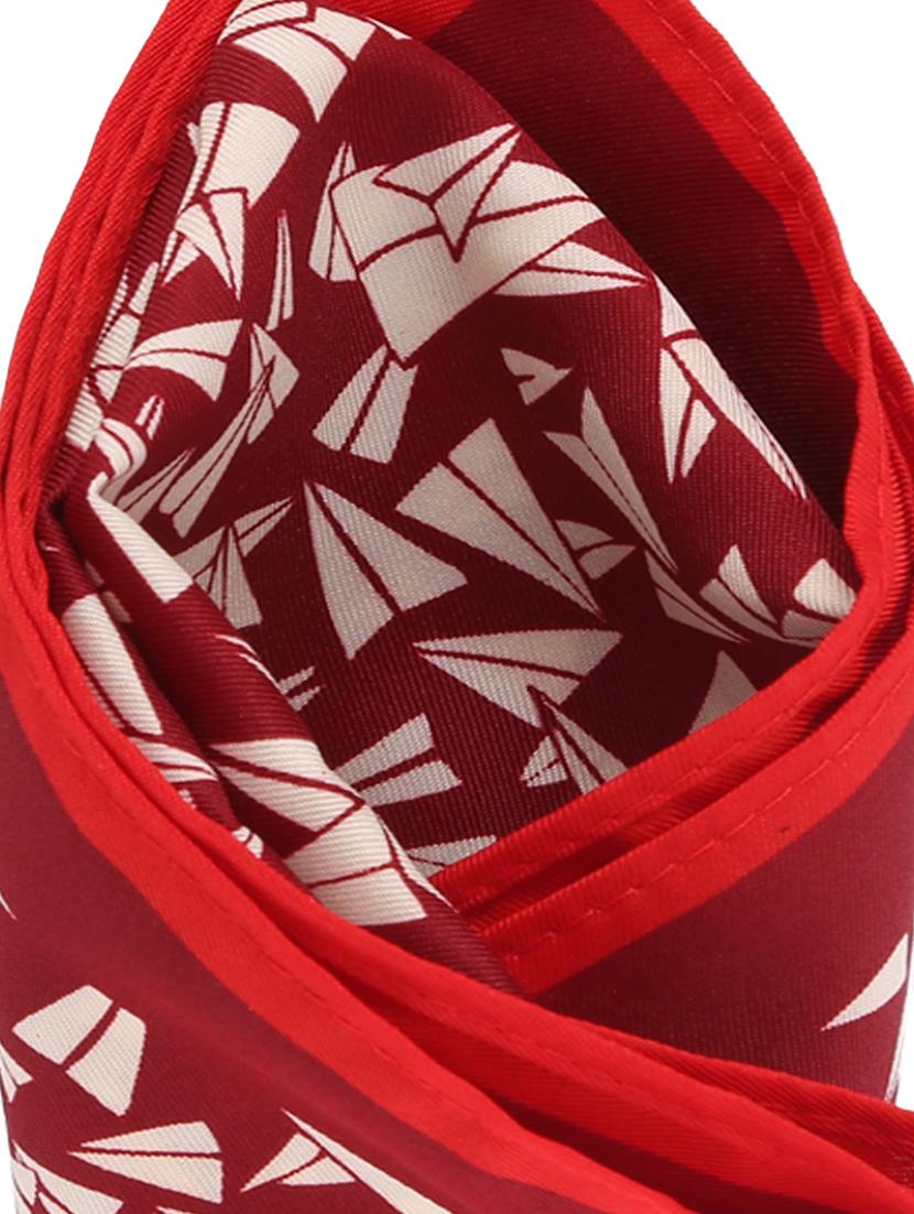 red micro fiber pocketsquare - 12253884 - Standard Image - 2
