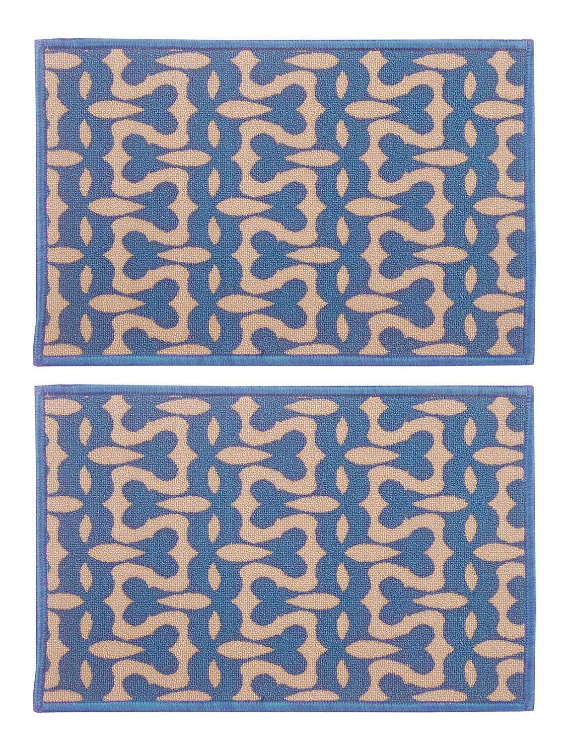 bianca set of 2 door mat with hd rubber backing