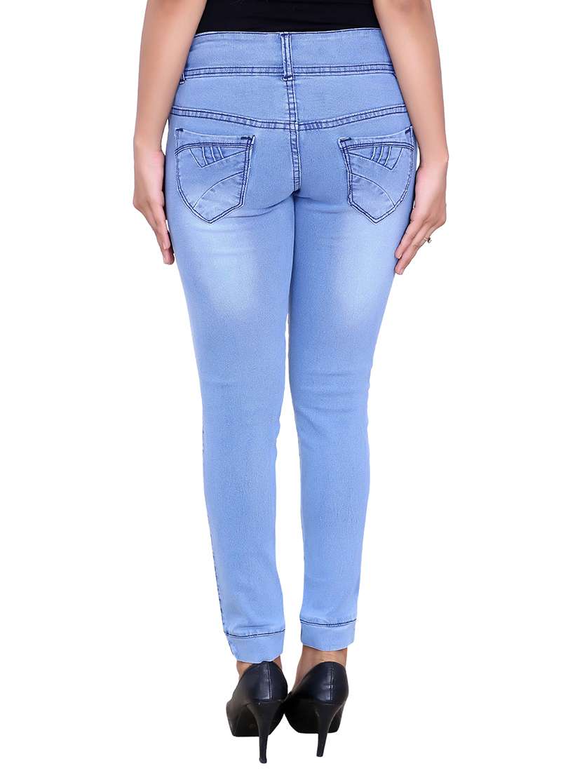 light blue denim jeans - 12265279 - Standard Image - 2