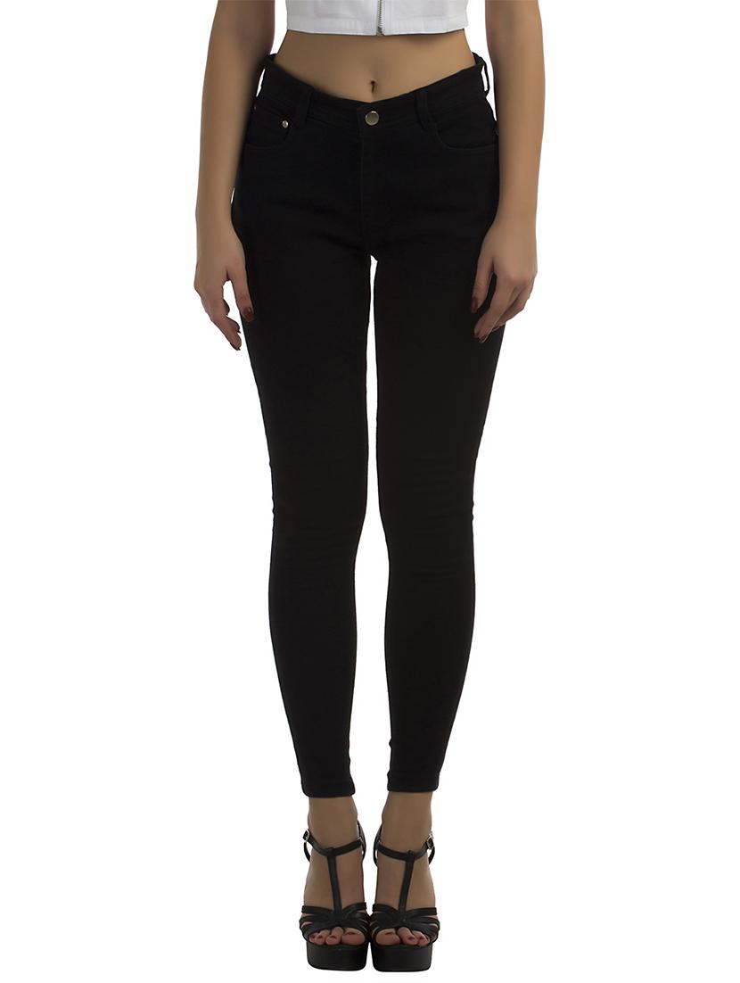 women's plain slim fit jeans - 12275129 -  Zoom Image - 0