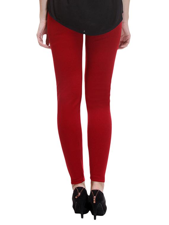 red woolen legging - 12290543 - Standard Image - 2
