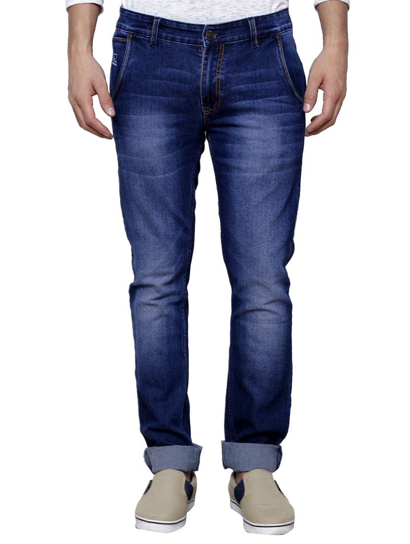 blue cotton jeans