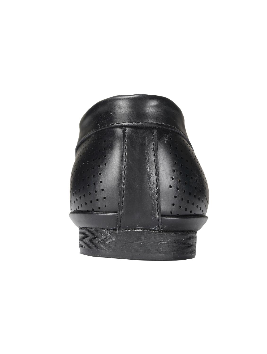 black color, leatherette loafer - 12315095 - Standard Image - 2