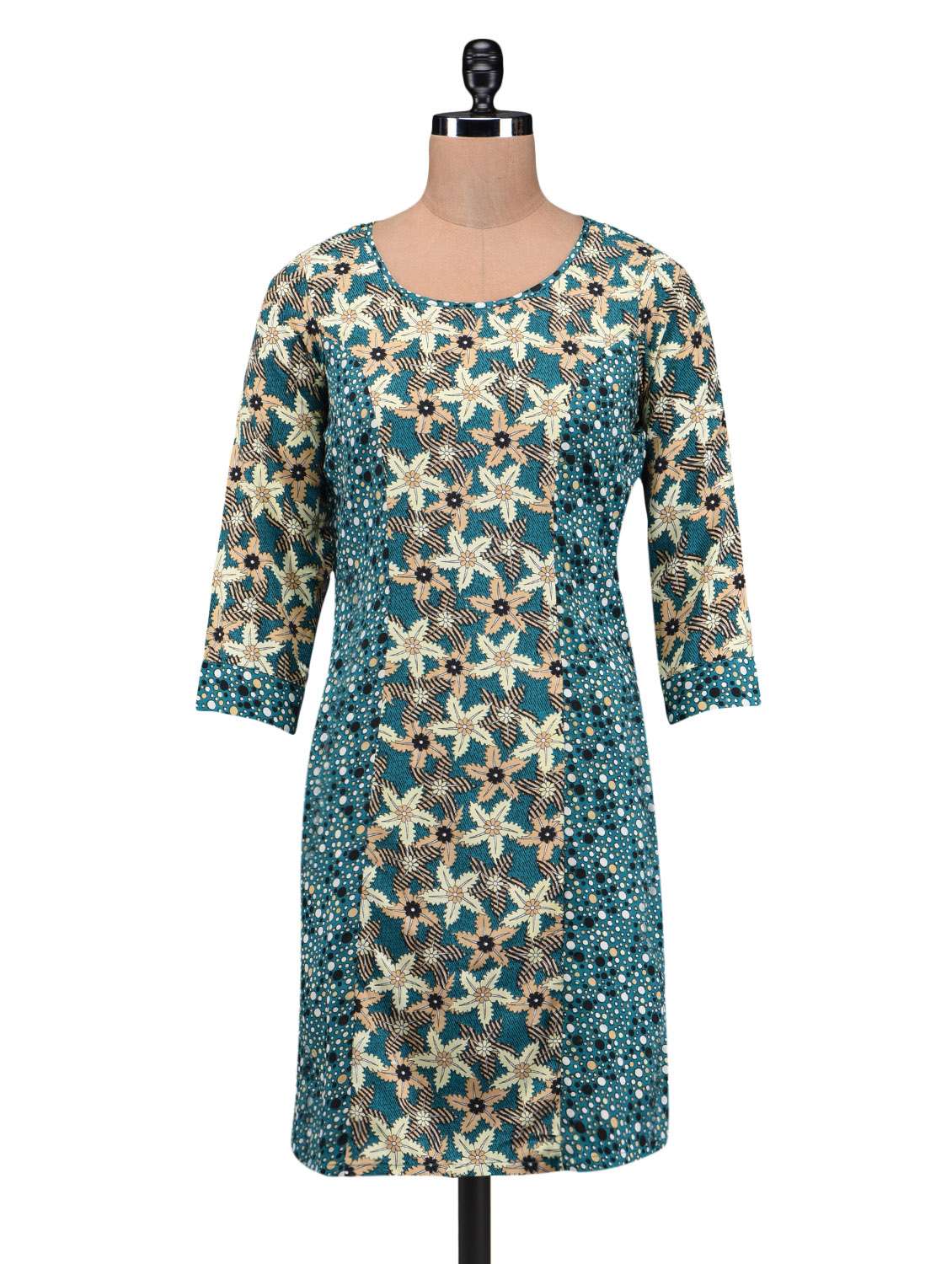 multicolor printed kurta