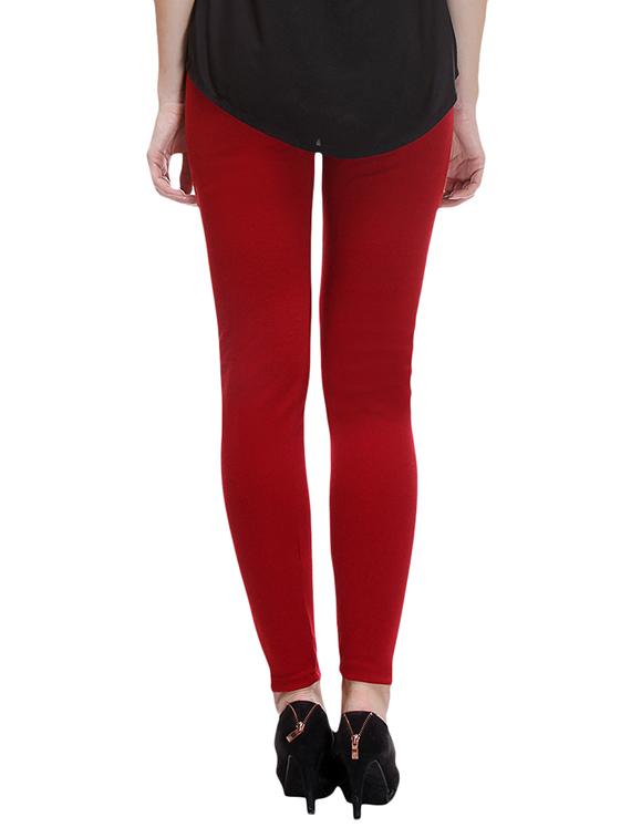 red cotton leggings - 12328184 - Standard Image - 2