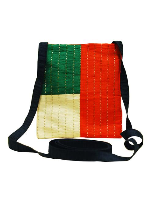 multi cotton sling bag - 12347788 -  Standard Image - 0