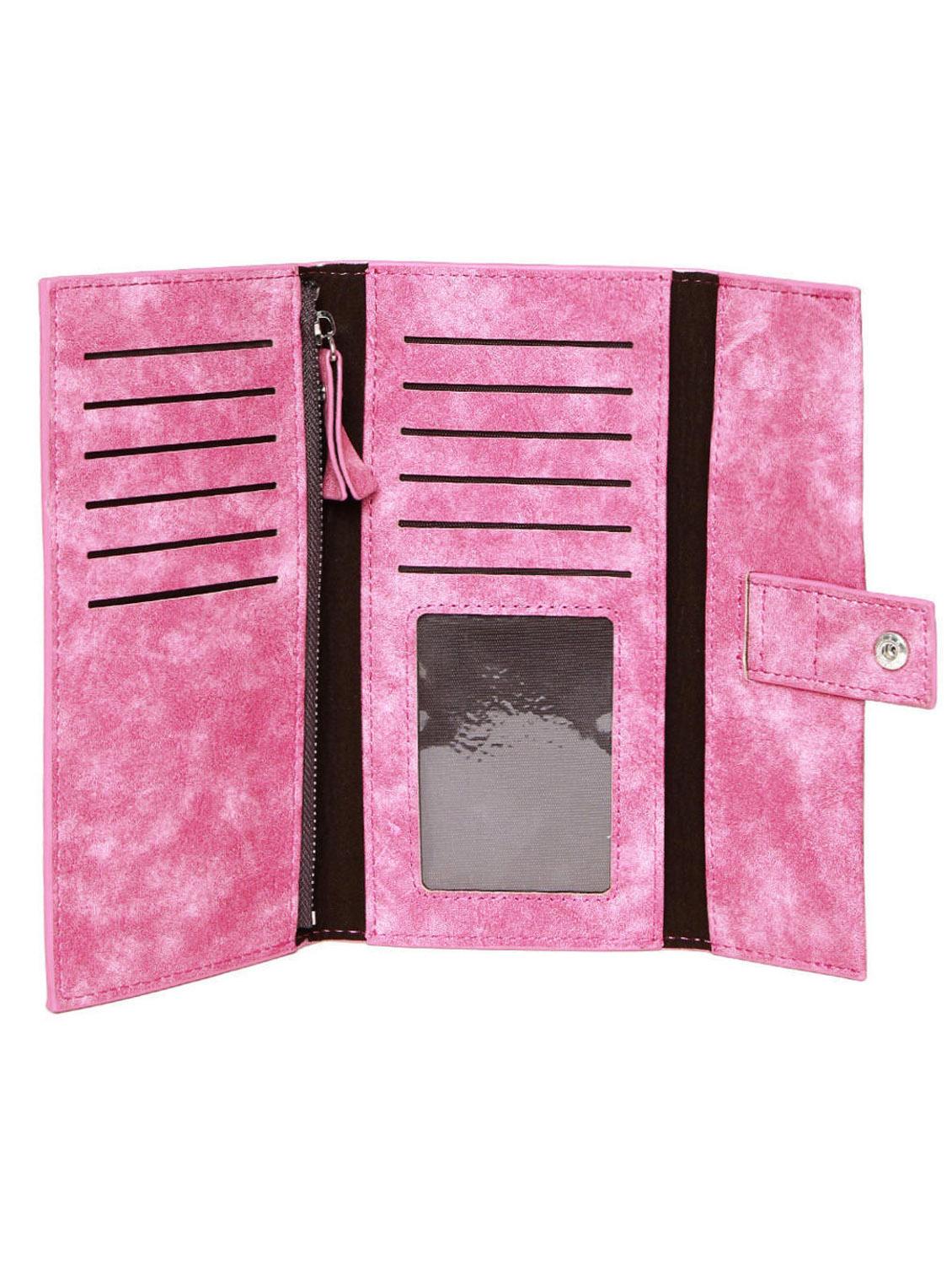 pink leatherette wallet - 12370196 - Standard Image - 2