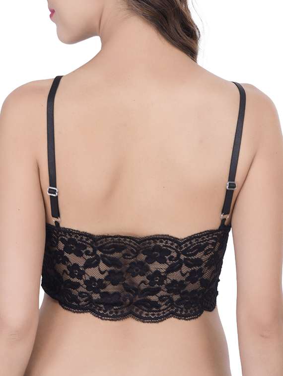 black lace bralette - 12372298 -  Standard Image - 2